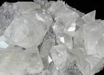 Gemmy Calcite Crystals On Matrix - Meikle Mine, Nevada #33715-4